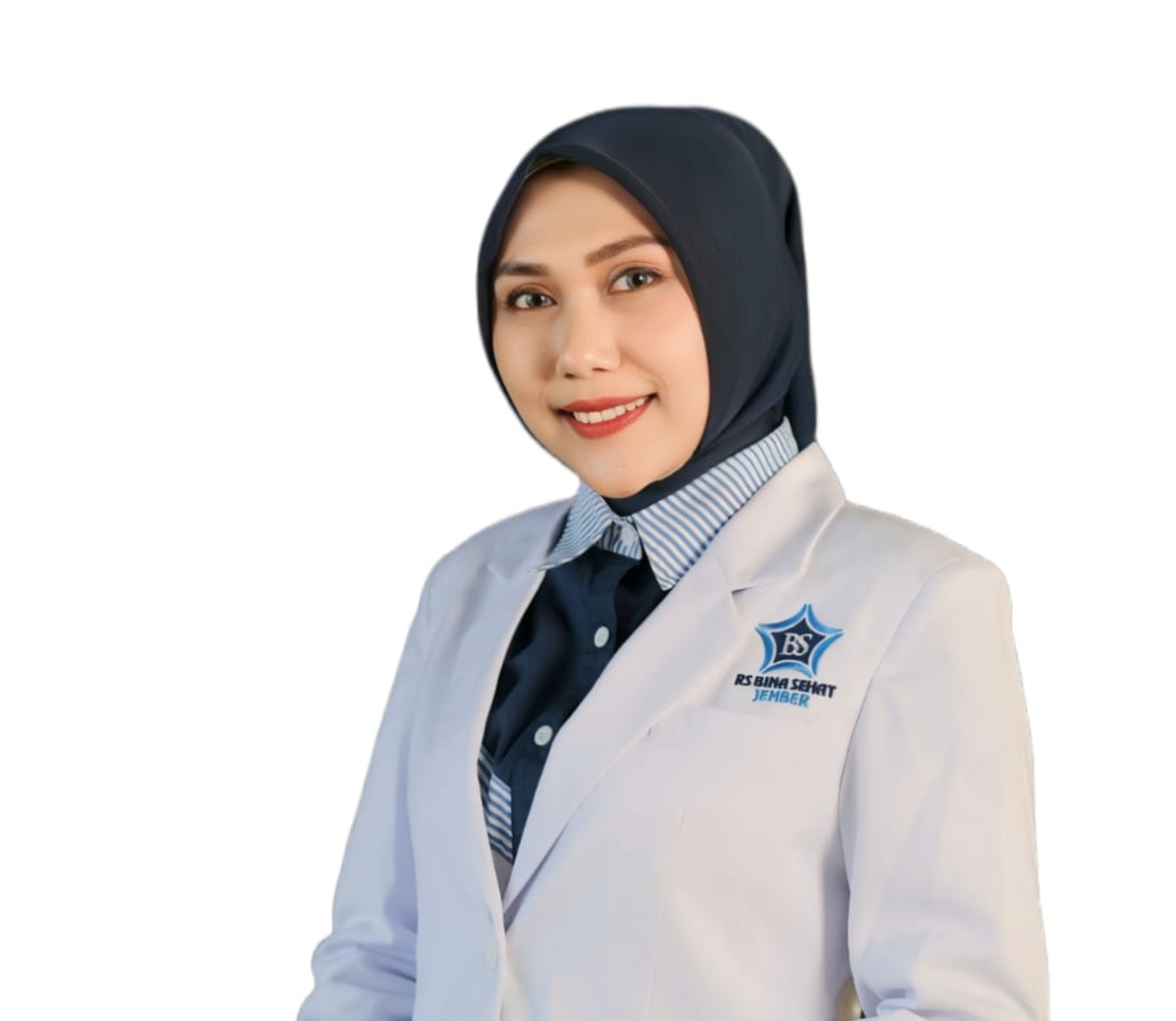 dr SHOFIE SABATINI V MKed Klin SpKFR, Dokter Rehabilitasi Medik RS Bina Sehat Jember.&nbsp;  