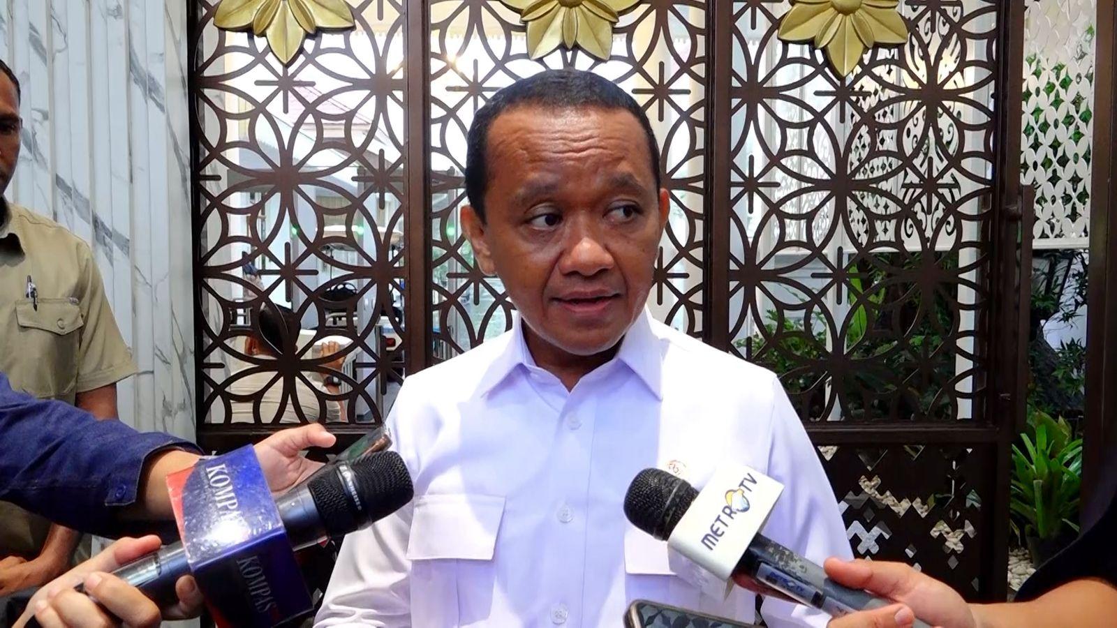 Menteri Energi dan Sumber Daya Mineral (ESDM), Bahlil Lahadalia,