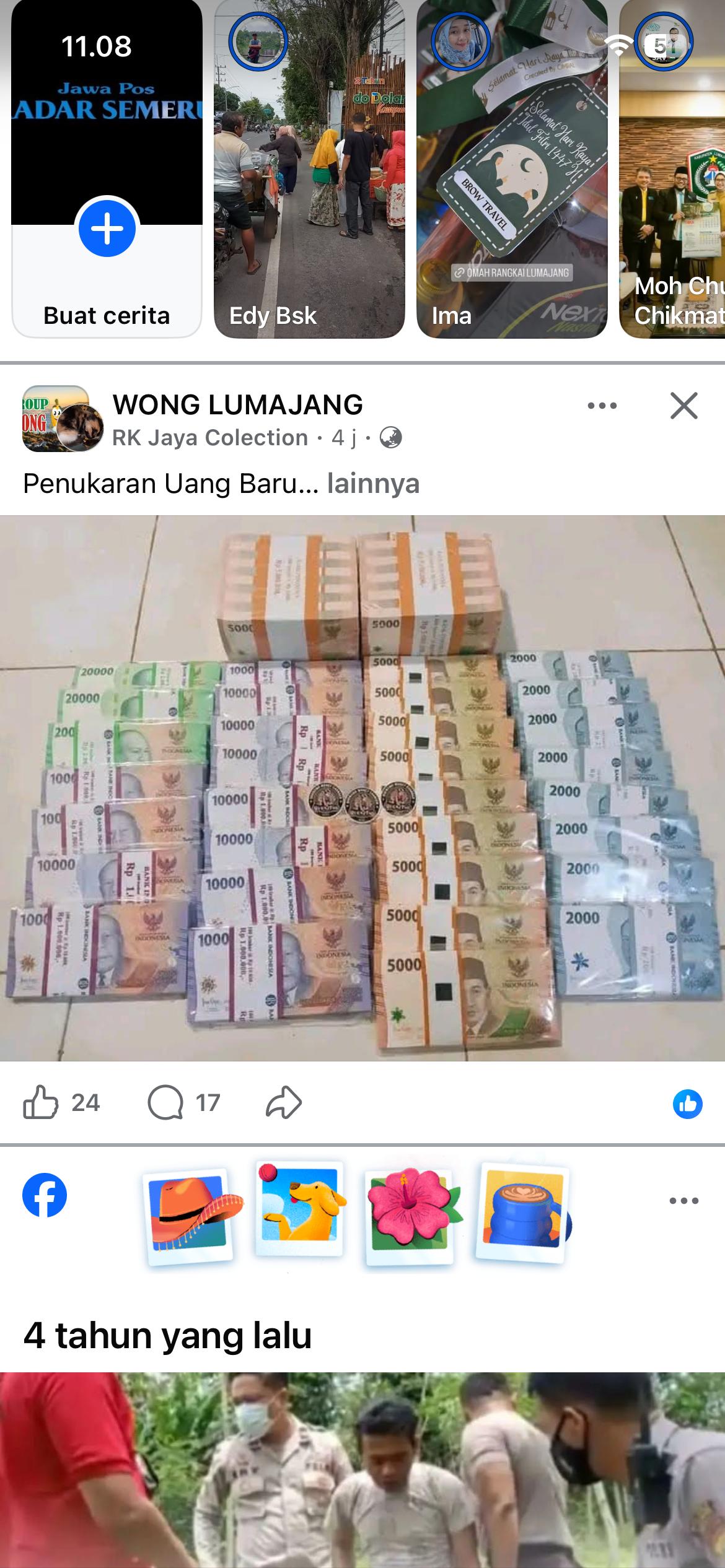 Mulai banyak jasa penukaran uang