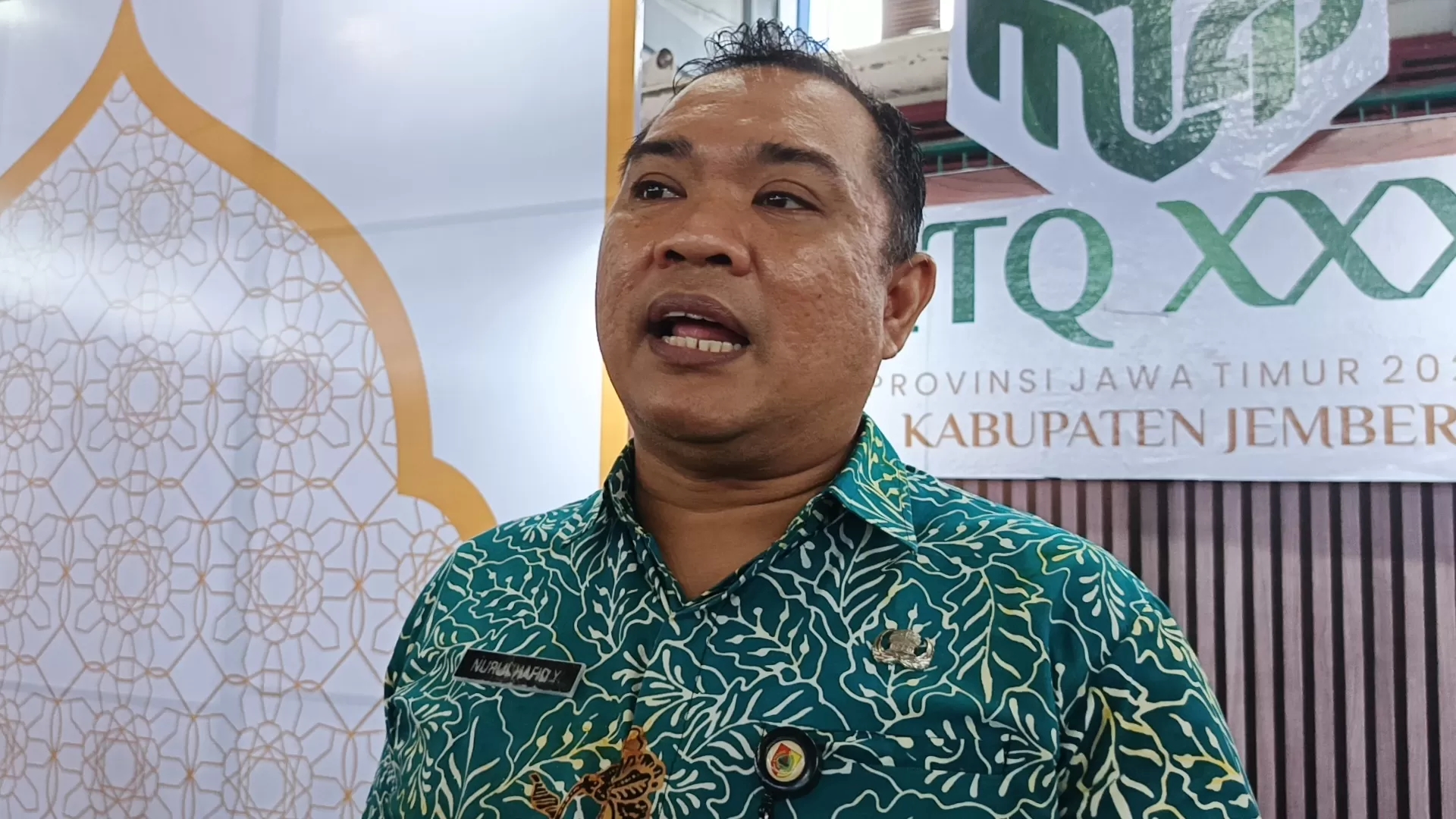 Nurul Hafid Yasin, Kepala Bagian (Kabag) Kesejahteraan Rakyat (Kesra) Pemkab Jember.