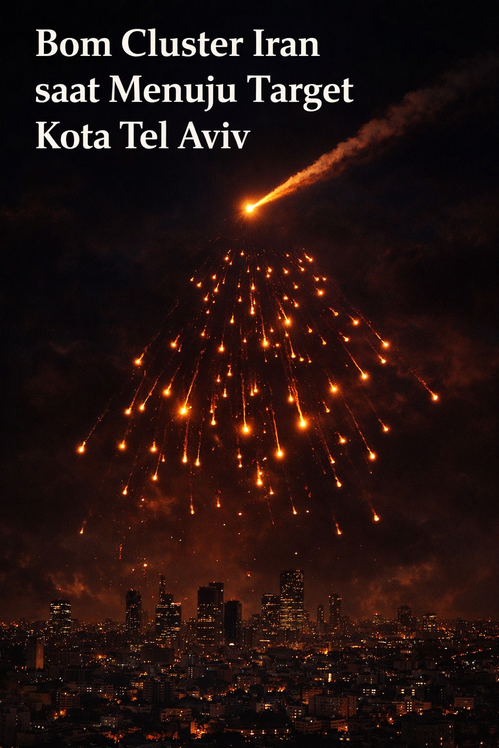 Membedah Bom Cluster Iran yang Membuat Israel Ketar-ketir 