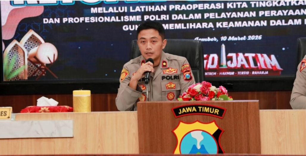 SIGAP: Waka Polres Jember, Kompol Ferry Dharmawan pastikan kesiapan pengamanan mudik lebaran. 