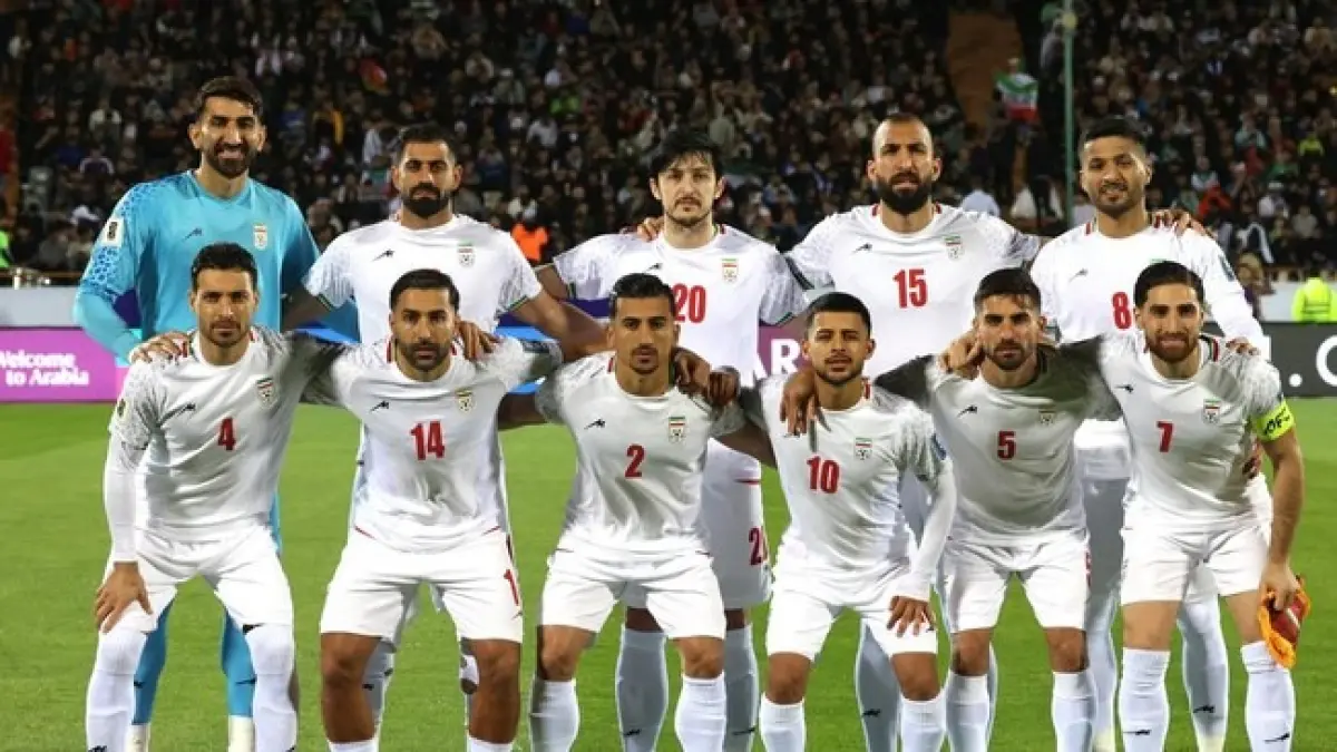 Skuad Timnas Iran ( AFP/ATTA KENARE)
