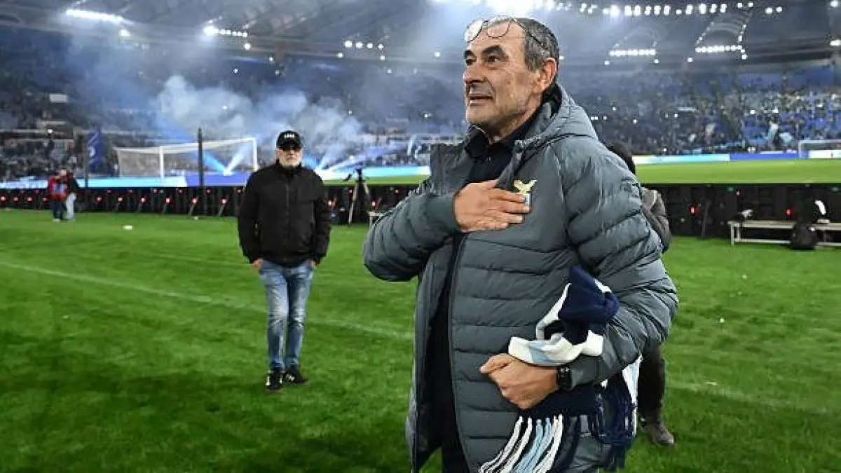 Pelatih Lazio Maurizio Sarri