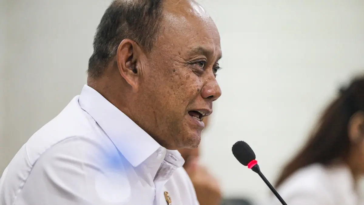 Kepala BGN Dadan Hindayana menegaskan bahwa gaji para ahli gizi dan Kepala SPPG telah dibayarkan, terkait isu tertunggaknya gaji. (Salman Toyibi/Jawa Pos)

