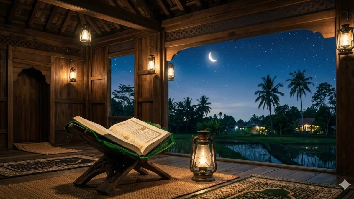Salah satu amalan yang sangat dianjurkan (sunah muakad) pada momentum ini adalah puasa enam hari di bulan Syawal. (foto ilustrasi: AI)
