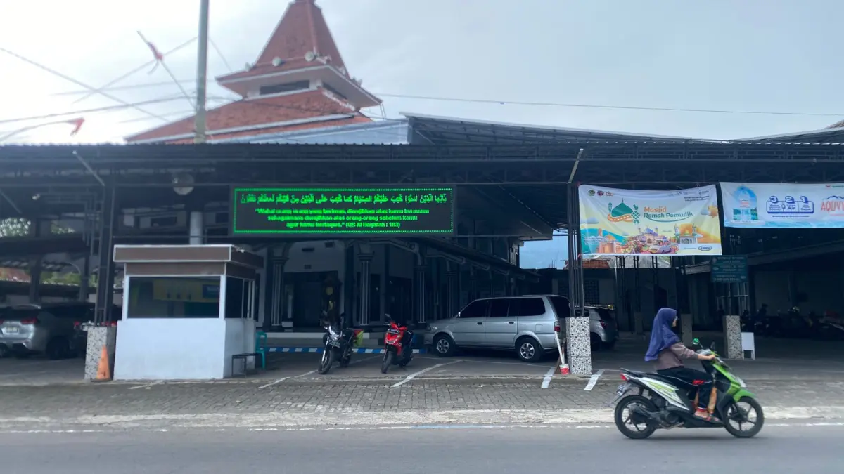 DISIAPKAN: Lima Masjid di Bondowoso disiapkan khusus untuk pemudik yang ingin beristirahat.