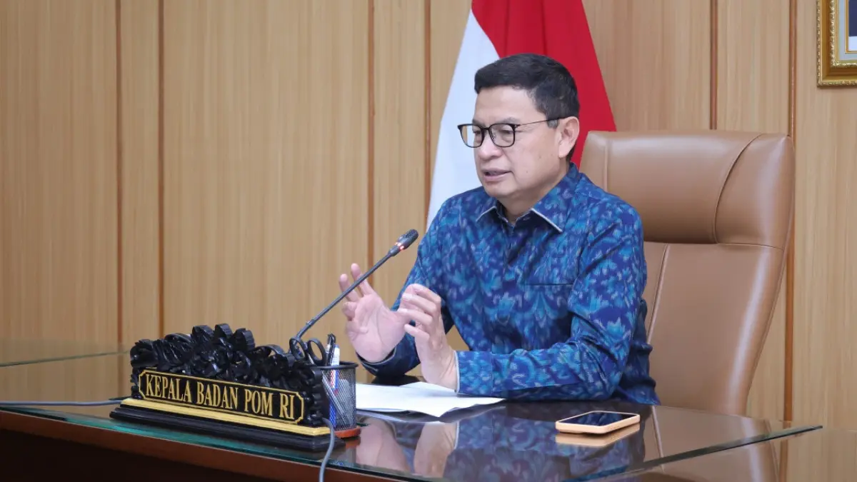 Kepala BPOM Taruna Ikrar. (BPOM RI)