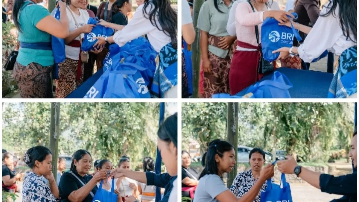 BRI Peduli menyalurkan bantuan 2.000 paket sembako bagi umat Hindu di Desa Angseri, Kec. Baturiti, Kab. Tabanan, serta di Desa Sarimekar, Kec. Buleleng, Kab. Buleleng, Provinsi Bali.
