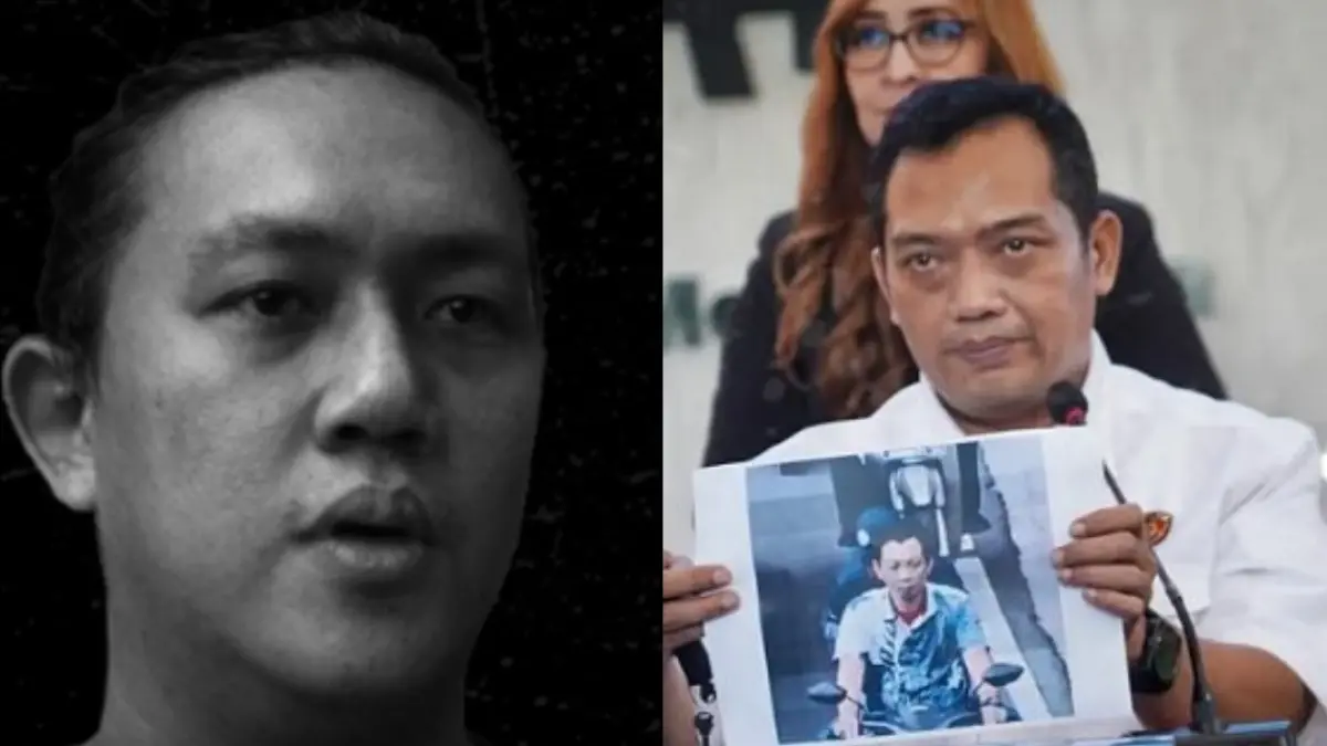 Menyoroti kronologi teror air keras terhadap aktivis KontraS Andrie Yunus berdasarkan penuturan Polda Metro Jaya. (Instagram.com/@kontras_update)