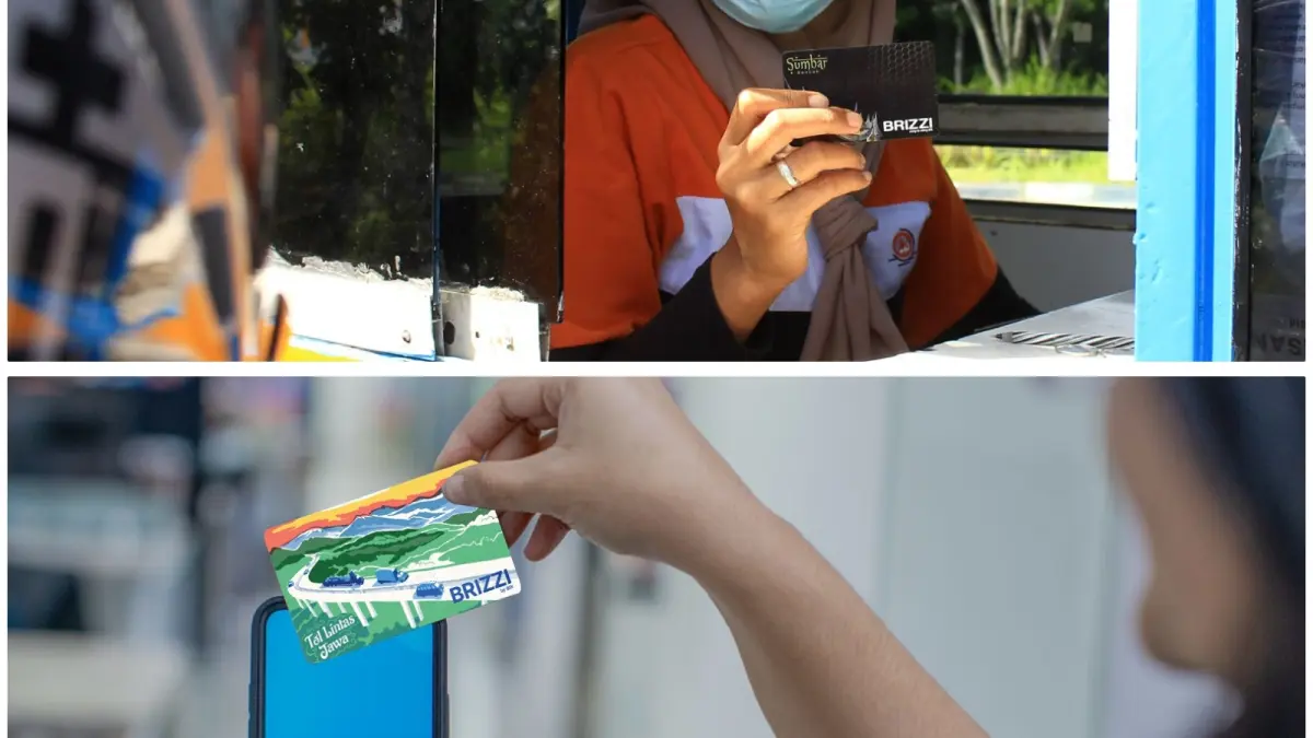 Top-up BRIZZI secara praktis dengan fitur Near Field Communication (NFC) pada ponsel