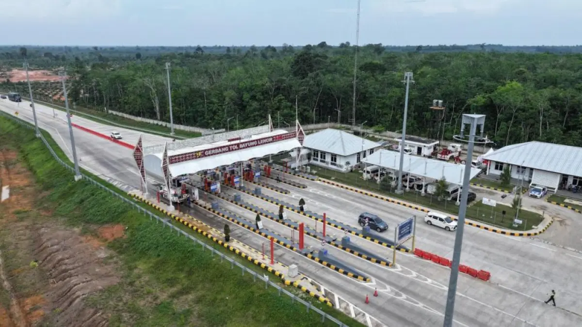 Daftar Kendaraan yang Dilarang Masuk Tol Pekanbaru–Dumai Selama Arus Mudik 2026. (MEDIA CENTER PEMPROV RIAU)
