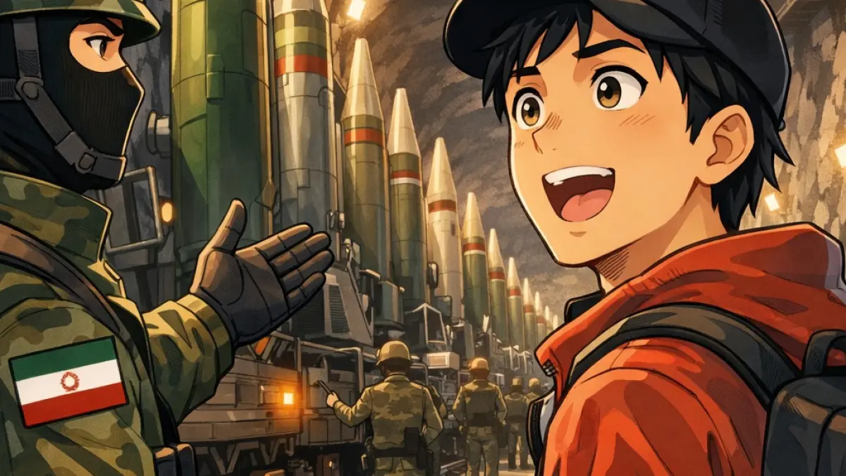 Membongkar Missile City 505, Kota Misil Bawah Tanah Iran
