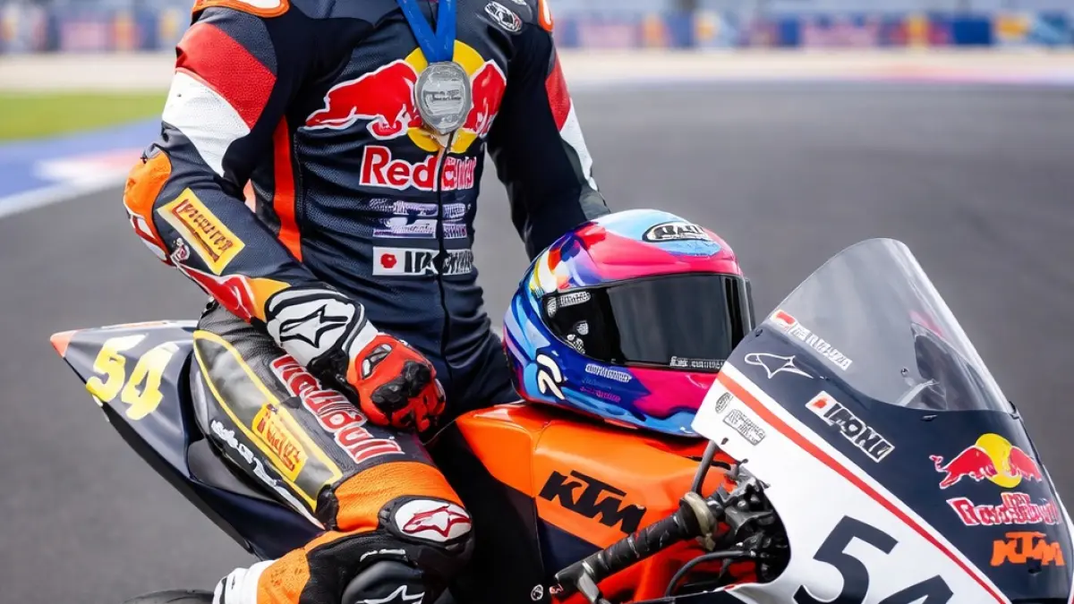 Mengenal Veda Pratama, Bocah 17 Tahun Naik Podium Moto3 Grand Prix Dunia
