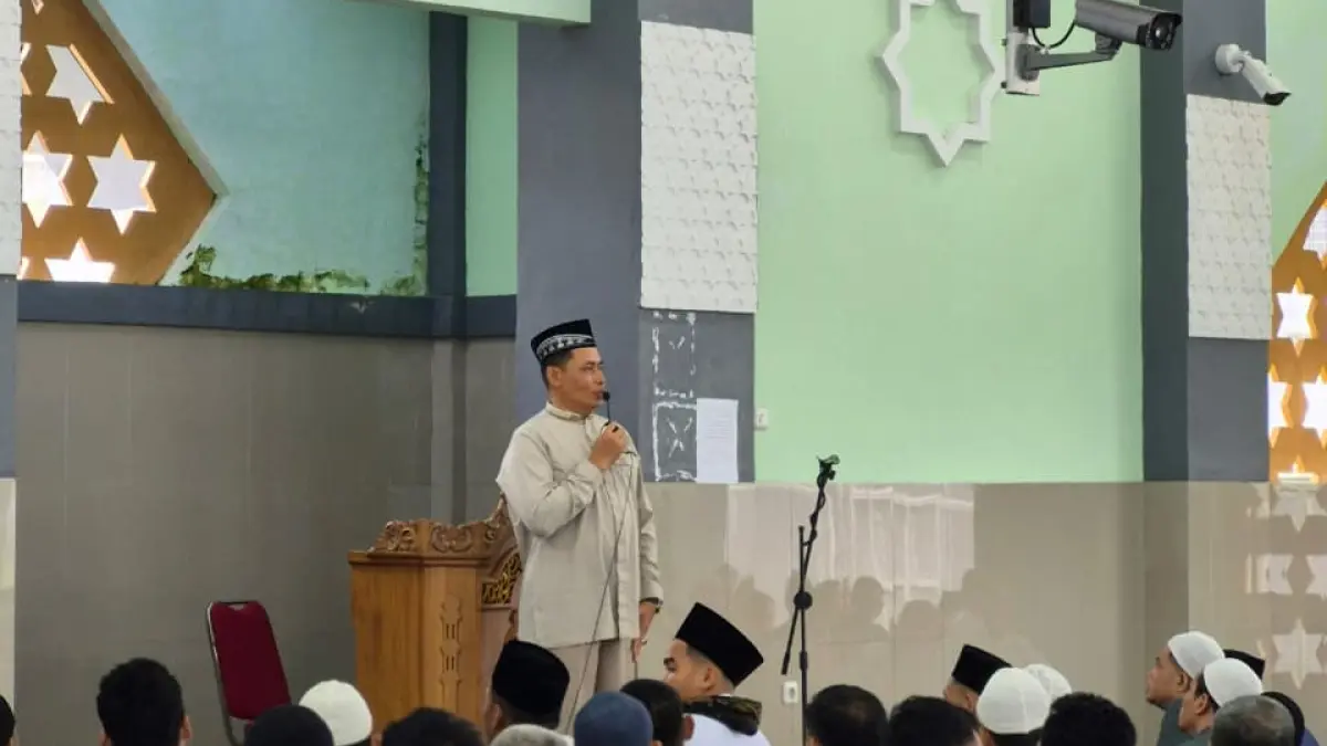 Pegawai dan WBP Lapas Ngaseman Laksanakan Shalat Idul Fitri Bersama