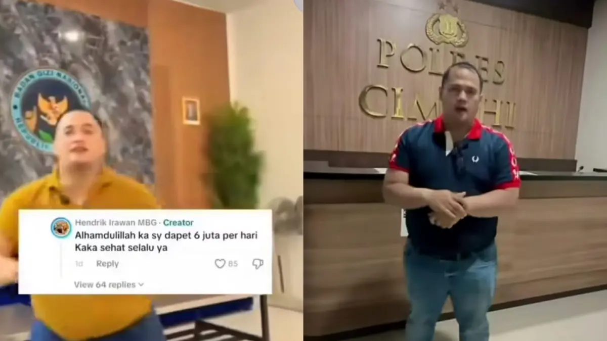 Viral video mitra SPPG usai pengakuan mendapat insentif Rp6 juta per hari. (Instagram/hendrikirawan_d1213mbg)