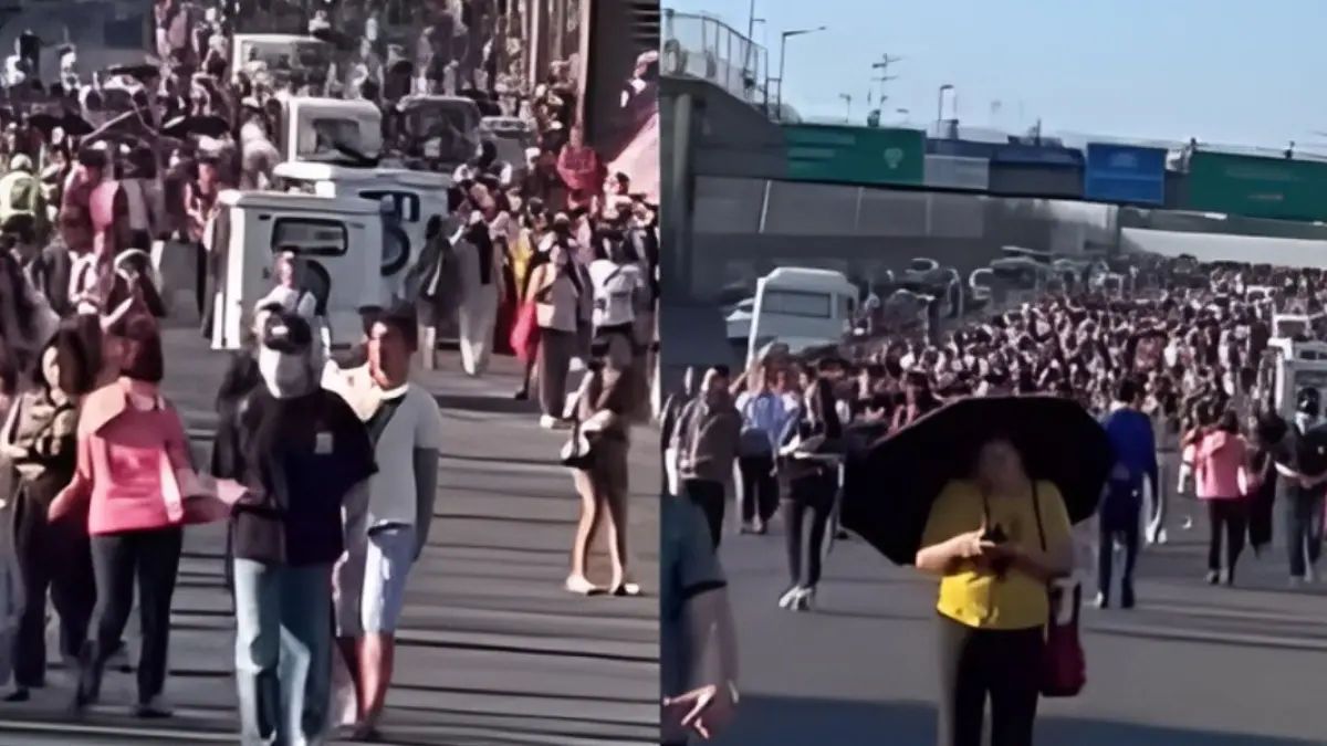Menyoroti fenomena viral terkait krisis energi yang diduga terjadi di Filipina hingga bikin warganya pilih jalan kaki demi hemat BBM. (Instagram/@lambegosiip)