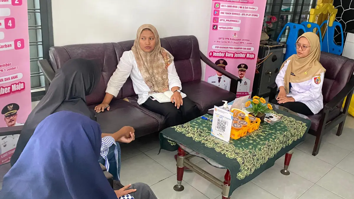 79 Kasus Kekerasan Perempuan dan Anak Ditangani UPTD PPA Jember Awal 2026 (PPID KABUPATEN JEMBER)