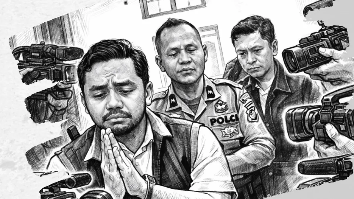 Kasus dugaan mark-up anggaran yang menyeret seorang videografer, Amsal Sitepu, menjadi perhatian publik. (instagram/amsalsitepu)