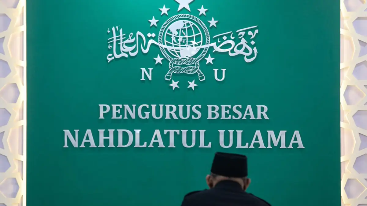 Logo PBNU. (Salman Toyibi/Jawa Pos)