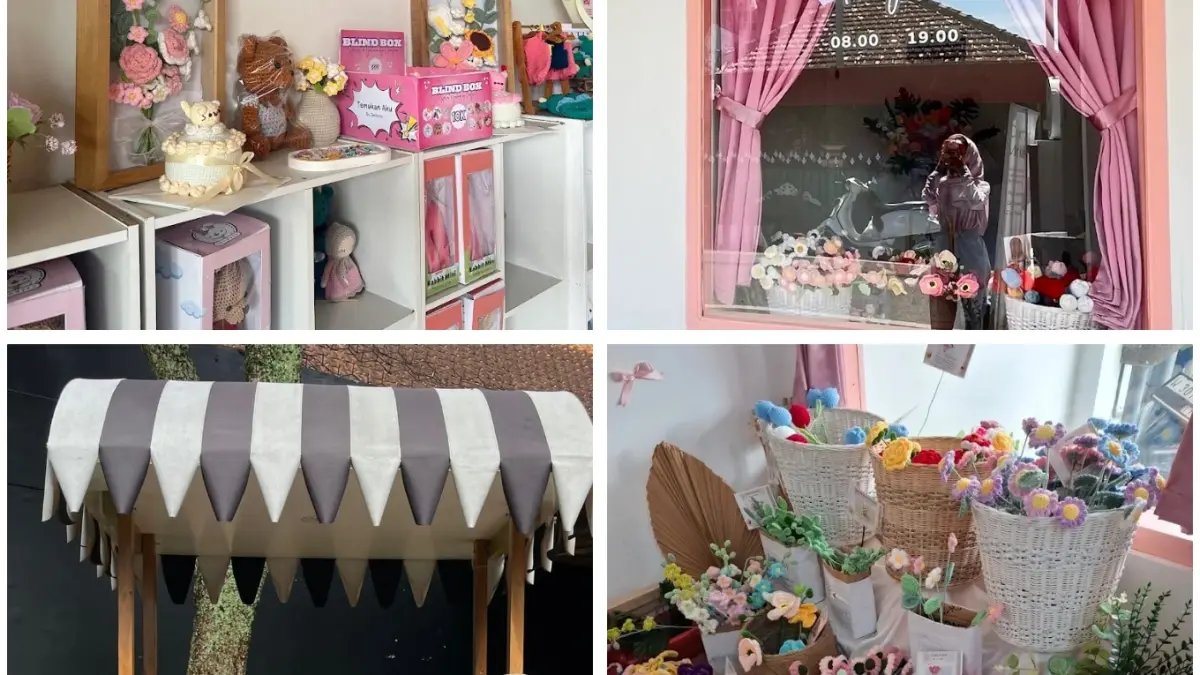 Candyco mengembangkan produk rajut handmade dengan fokus pada bunga rajut dan boneka rajut sebagai produk yang paling diminati pelanggan
