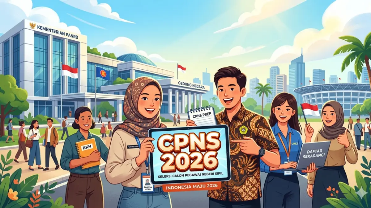 Ilustrasi CPNS 2026 (AI)