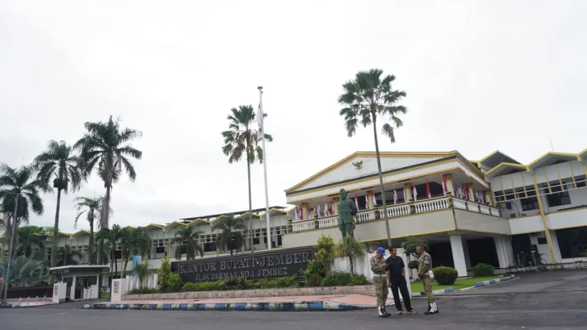 Kantor Pemkab Jember. (Maulana/Radar Jember)
