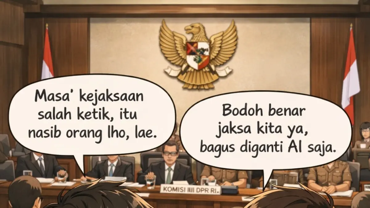 Kok Bisa Kejaksaaan Memamerkan Kebodohan, Bagus Diganti AI Saja

