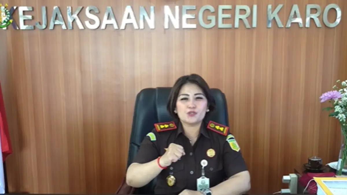Mantan Kepala Kejaksaan Negeri Karo Ibu Danke Rajagukguk,S.H,M.Si 
