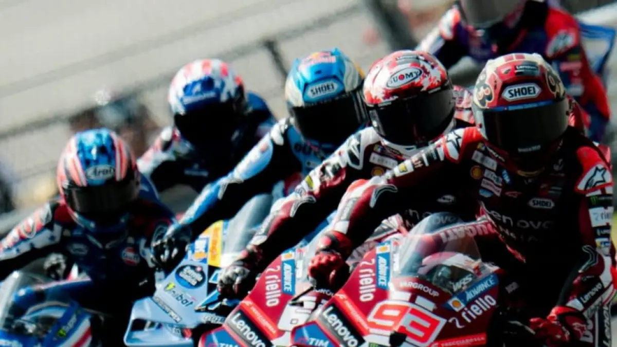 Para rider MotoGP di Circuit of the Americas, Texas, US. (instagram/marcmarquez93)