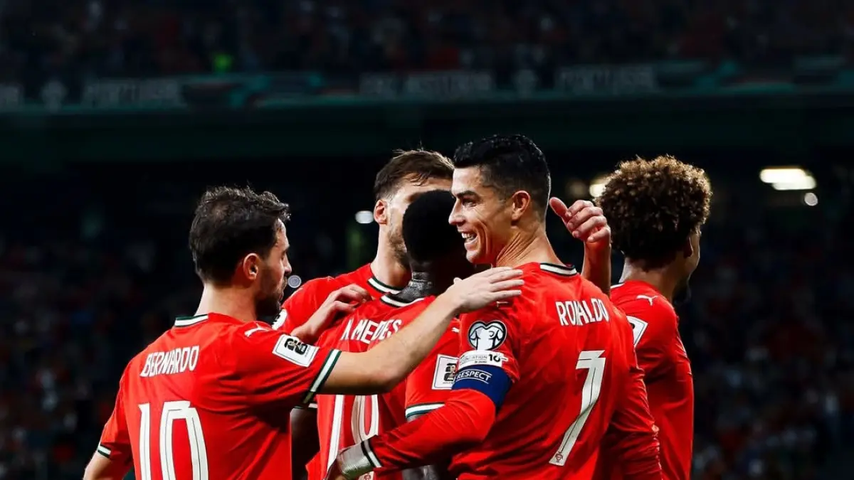 Cristiano Ronaldo saat melakoni laga bersama Timnas Portugal. (Dok. Cristiano)