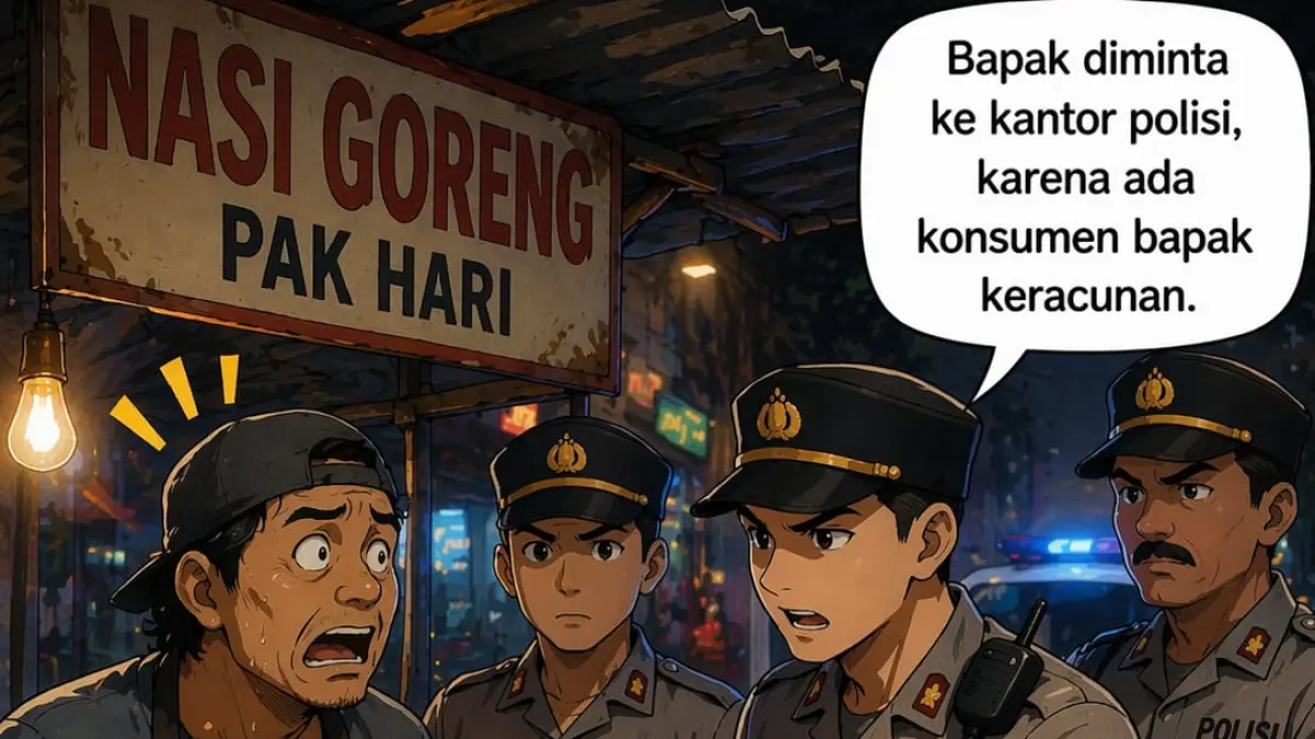 Kenapa Orang Tua Siswa Tak Mau Lapor Polisi Saat Anaknya Keracunan MBG? 
