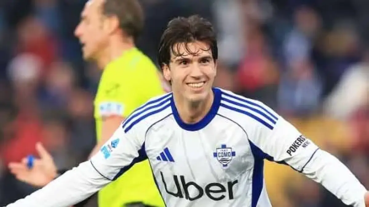 gelandang muda milik Como, Maximo Perrone
