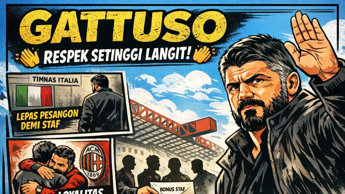 RESPECT Gattuso! Keluar dari Timnas Italia dengan Gentle