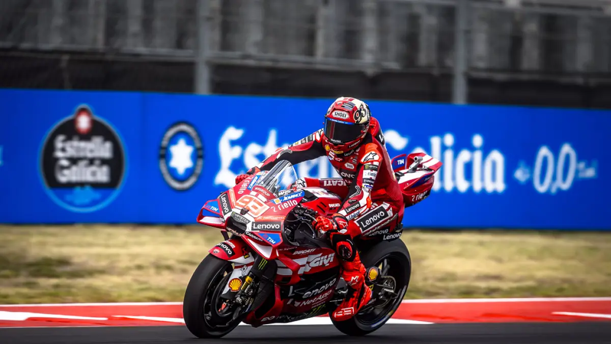 Marc Marquez di Circuit of the Americas, Texas, Amerika Serikat. (dok. Ducati)