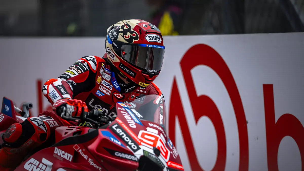 Marc Marquez mengajukan syarat kontrak dengan format 1+1 kepada Ducati. (dok Ducati)
