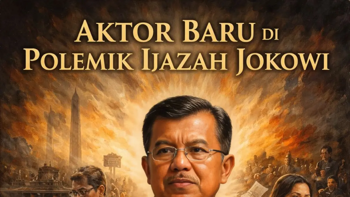 Mengungkap JK Masuk Pusaran Polemik Ijazah Jokowi