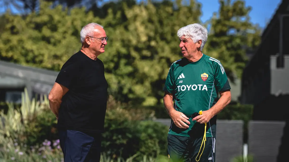 Cladio Ranieri dan Gian Piero Gasperini
