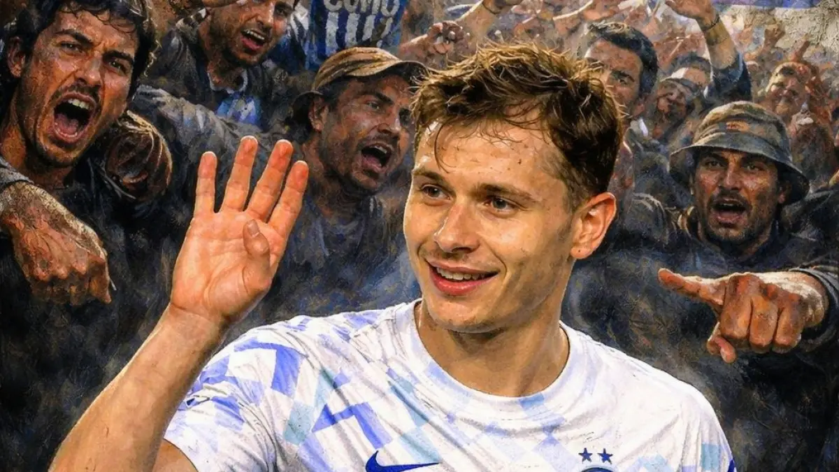 Dapat Cemoohan dari Fans Como, Nicolo Barella Kirim Reaksi Santai