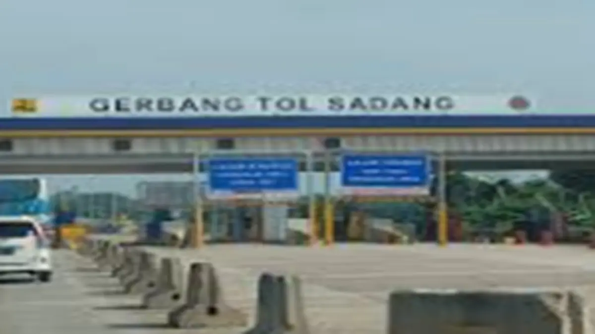 gerbang tol sadang