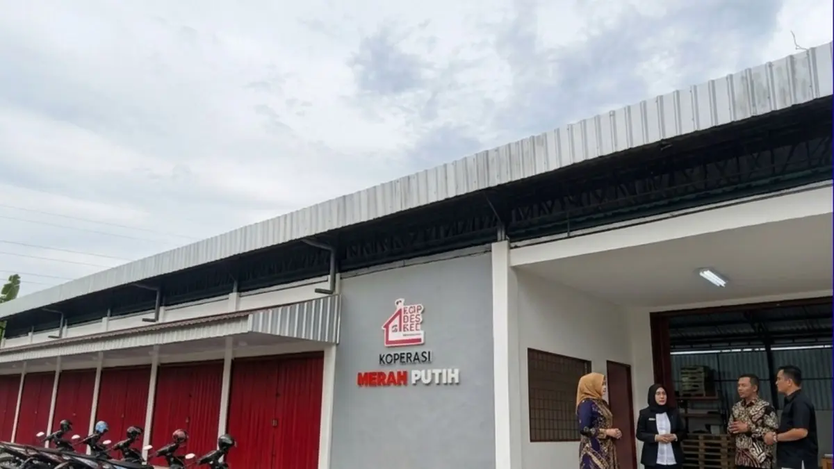 ilustrasi koperasi desa merah putih