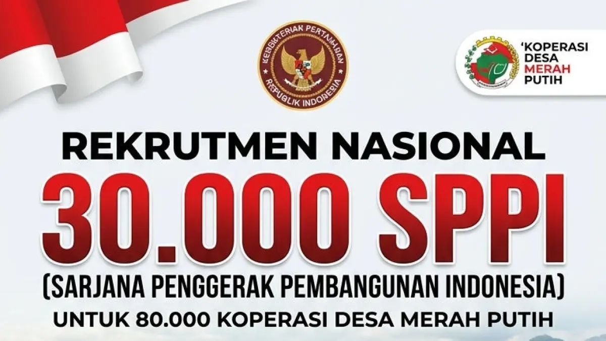 Perekrutan 30 Ribu Sarjana untuk Koperasi Desa Merah Putih