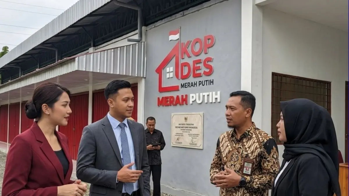 Ilustrasi Manager Koperasi Desa Merah Putih. (AI)