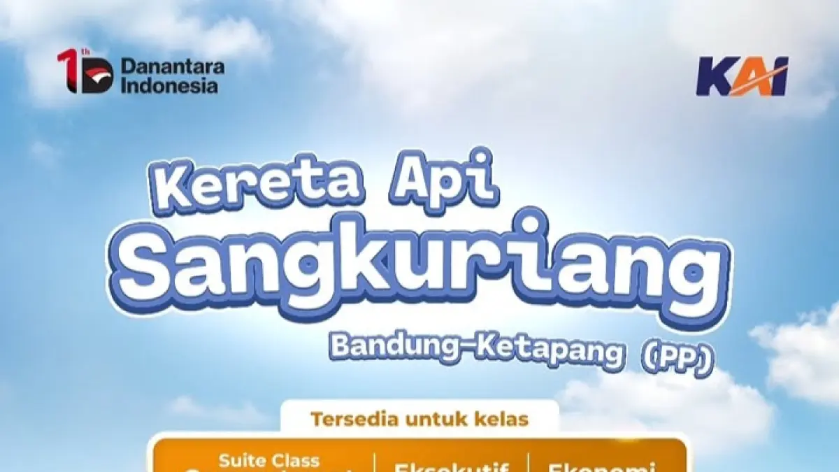 KA Sangkuriang rute baru Banyuwangi - Bandung PP
