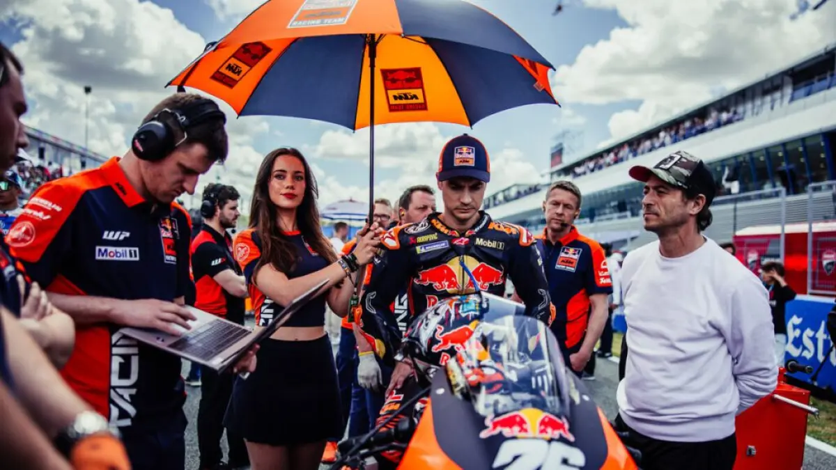 Pada seri balapan di Jerez, KTM Tech3 hanya akan menurunkan Enesa Bastianini, setelah Maverick Vinales menderita cedera bahu. Sementara Dani Pedrosa tak ambil jatah wild card. (KTM)  