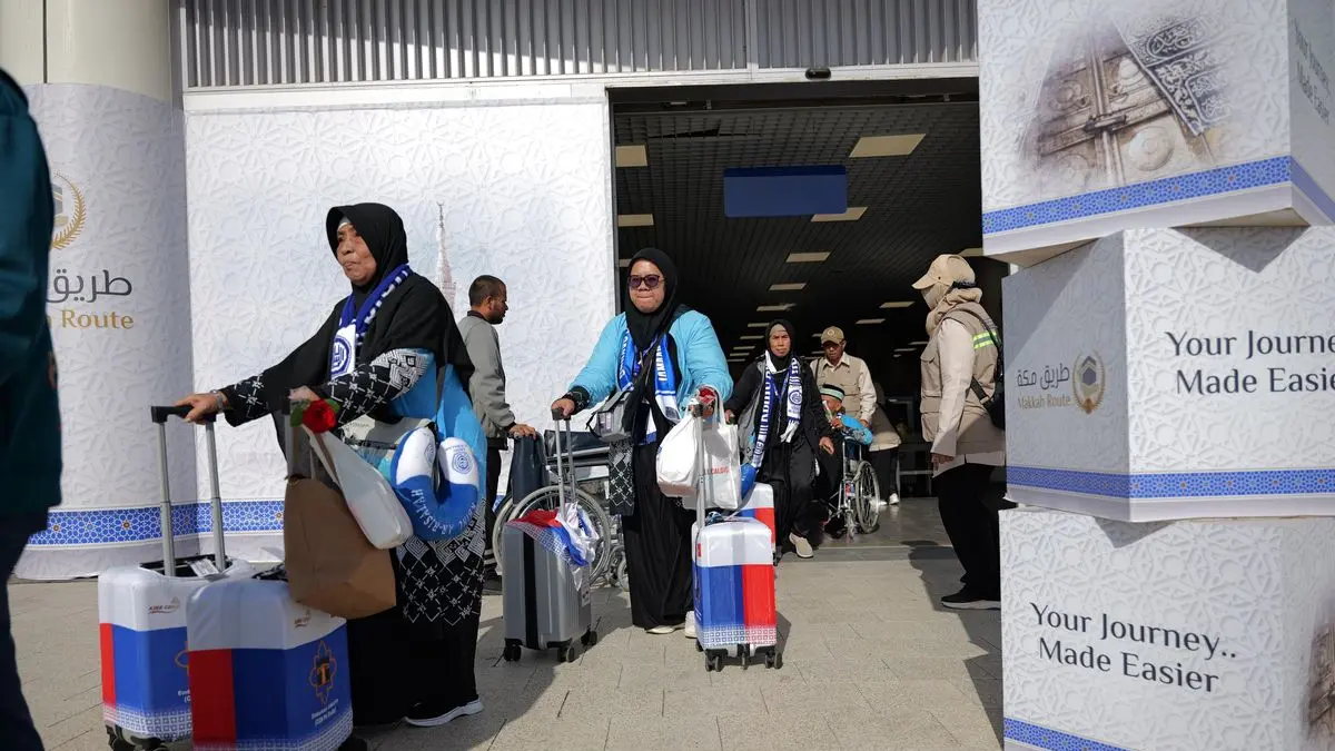 jamaah haji Indonesia telah tiba di Arab Saudi (Dokumentasi Kementerian Haji dan Umroh)