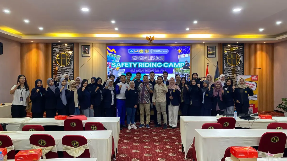 Kegiatan ini menjadi bagian dari program pencarian Duta Keselamatan Berkendara yang melibatkan generasi muda sebagai agen perubahan di lingkungan sekitarnya.