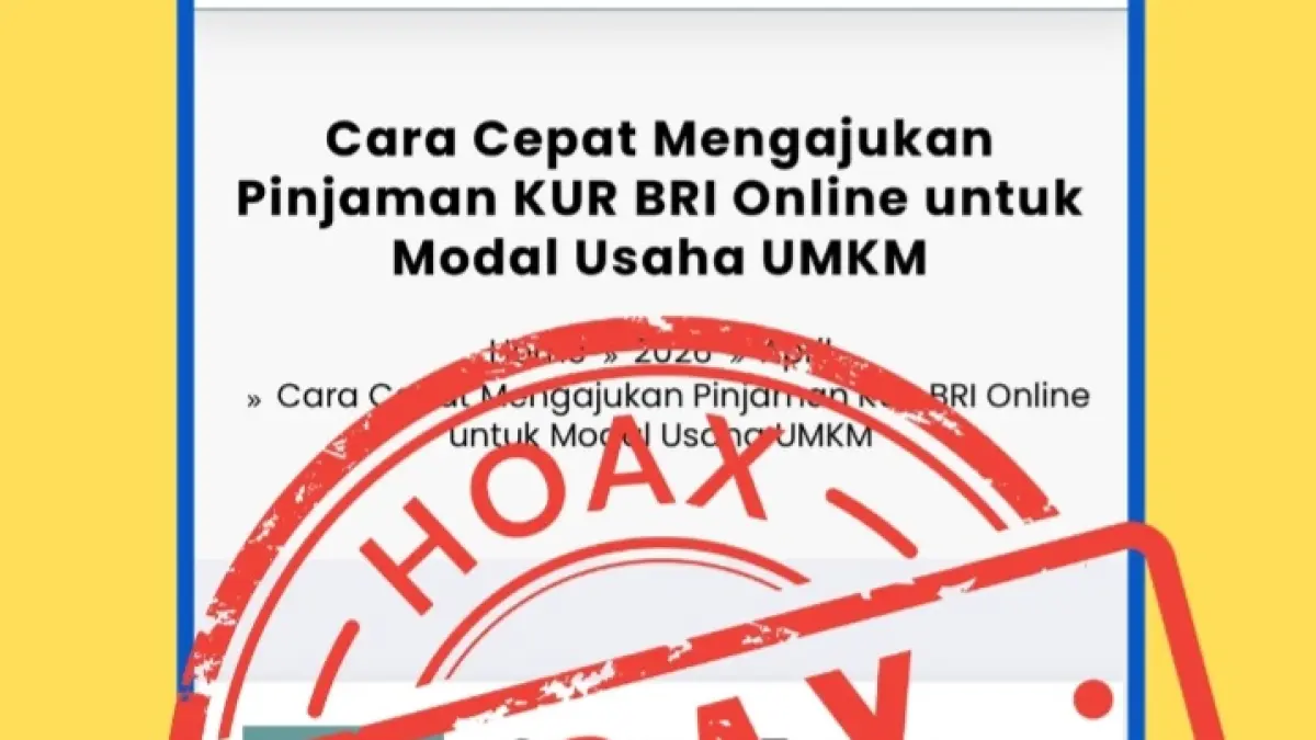 Direktur Micro BRI Akhmad Purwakajaya memastikan bahwa seluruh informasi tersebut bukan berasal dari BRI dan tidak memiliki keterkaitan dengan layanan maupun operasional perusahaan.
