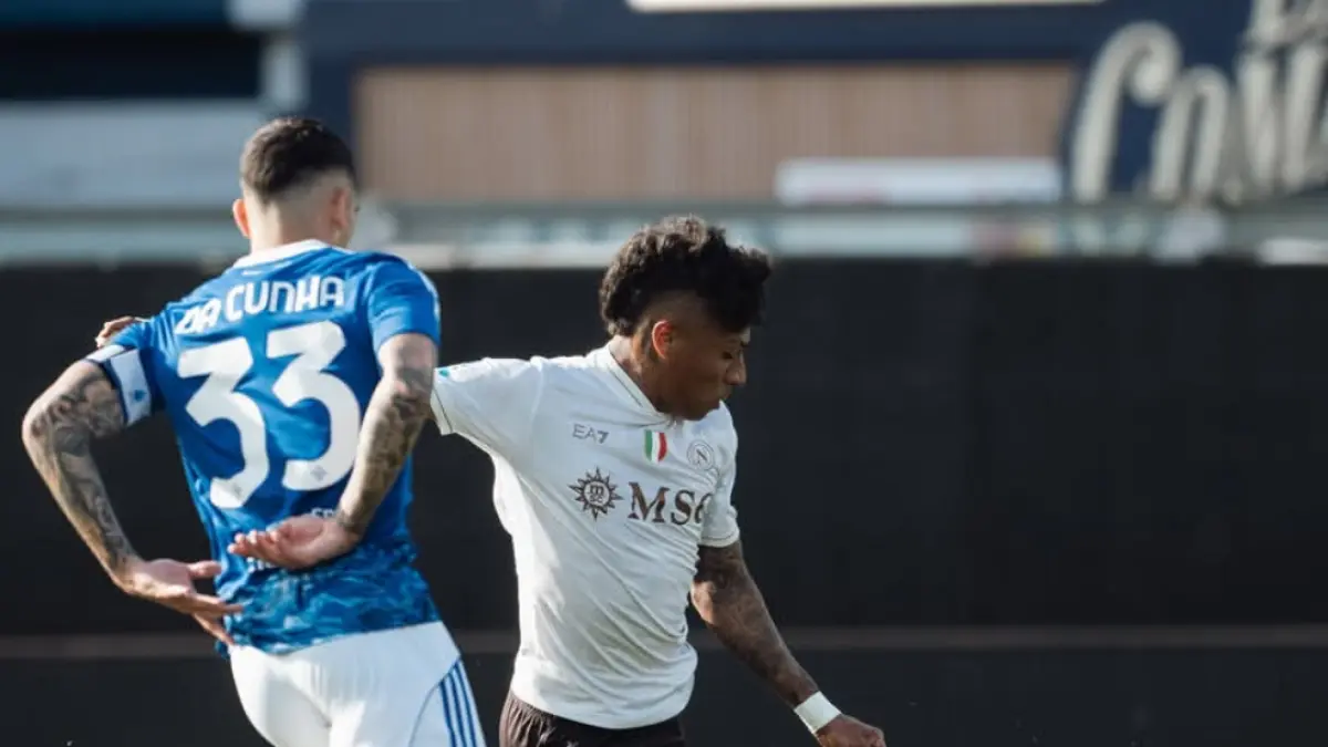 Como, sang anak baru yang kembali menggedor pintu elit Eropa, tampil tanpa rasa takut, sang mantan juara, dalam drama pekan ke-35 Serie A, dengan skor akhir 0-0, di Stadion Diego Armando Maradona, Minggu (3/5/2026). (Dok. Napoli)