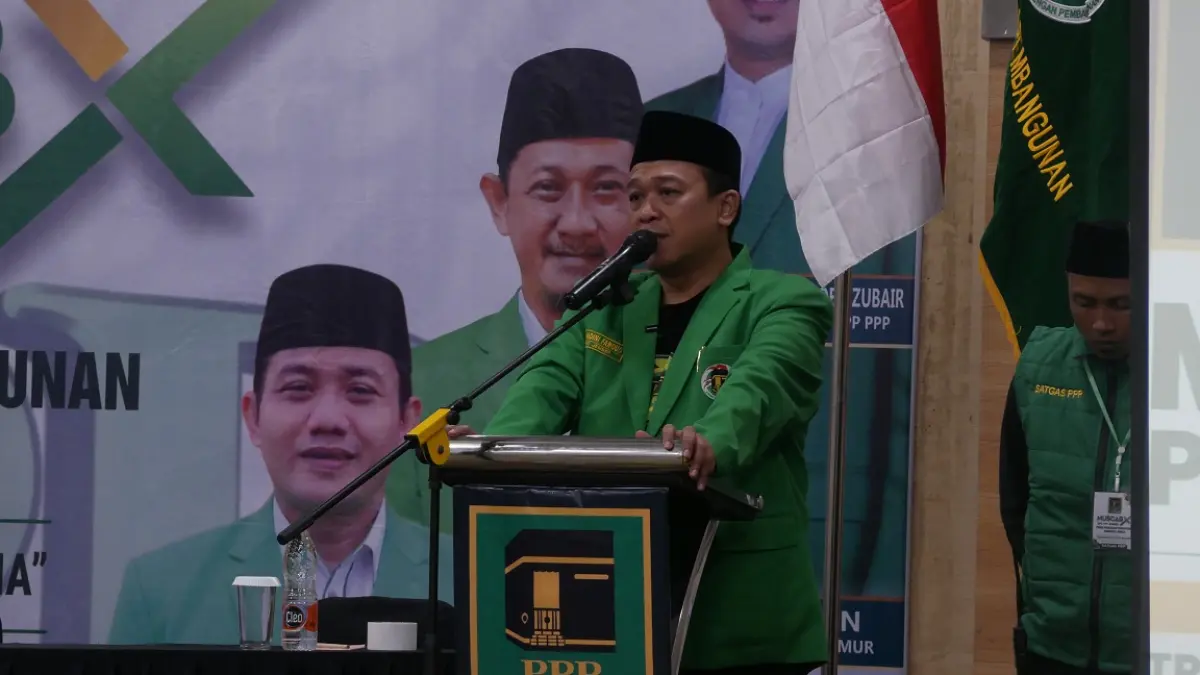 OTW 3 PERIODE: Ketua DPC PPP Jember 2021-2026 Madini Farouq berpeluang menjadi ketua kembali untuk periode ketiga. (SIDKIN ALI/RADAR JEMBER)